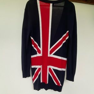 Union Jack Cardigan/Sweater